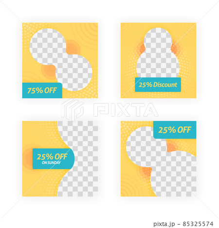 social media post templates for discounts, sales and offers. online media content promotions and marketing element. Square photo template for online ads, print flyer, brochures, cards, online ads social media post templates for discounts, sales and offers. online media content promotions and marketing element. Square photo template for online ads, print flyer, brochures, cards, online ads 85325574