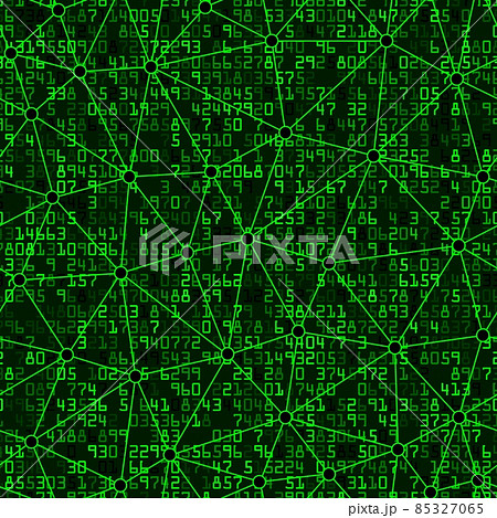 Mathematical with Linear Triangular Shapes Seamless Pattern Background 85327065