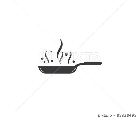 cooking pan logo vector template 85328495