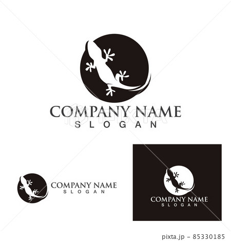 Lizard animals logo and symbols vector temlate 85330185