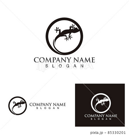 Lizard animals logo and symbols vector temlate Lizard animals logo and symbols vector temlate 85330201
