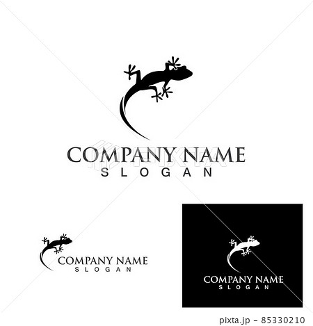 Lizard animals logo and symbols vector temlate 85330210