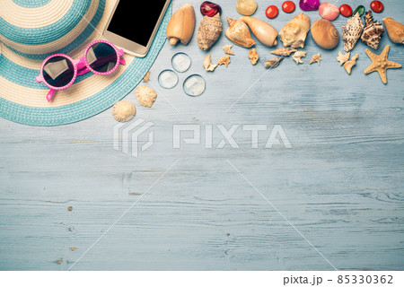 Summer objects for vacation Summer objects for vacation 85330362
