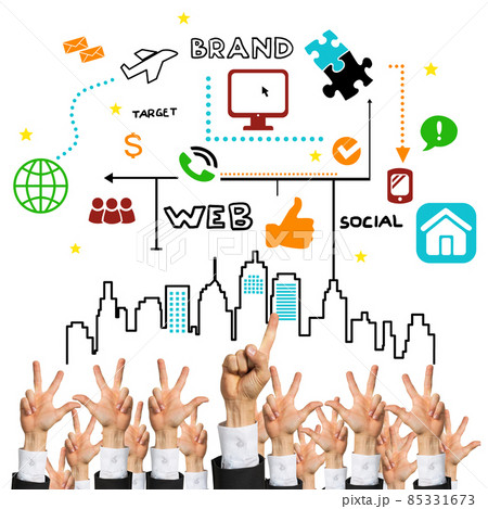 Business and teamwork concept Business and teamwork concept 85331673