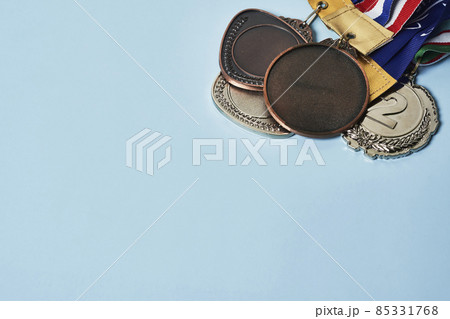 Olympic medals. Winter Olympic Games medals. Winning medals in Olympics games Olympic medals. Winter Olympic Games medals. Winning medals in Olympics games 85331768