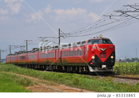 磐越西線 快速あいづ 485系 磐越西線 快速あいづ 485系 85333865