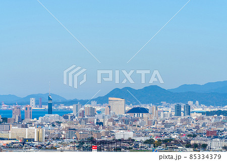 福岡市の風景・街並み 福岡市の風景・街並み 85334379