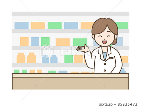 ドラッグストア　薬局　薬剤師　市販薬　OTC 85335473