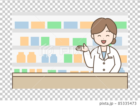 ドラッグストア　薬局　薬剤師　市販薬　OTC 85335473