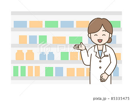 ドラッグストア　薬局　薬剤師　市販薬　OTC 85335475