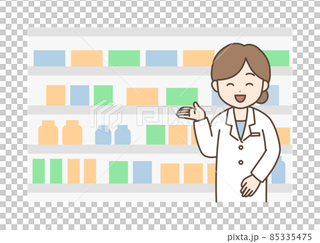 ドラッグストア　薬局　薬剤師　市販薬　OTC 85335475
