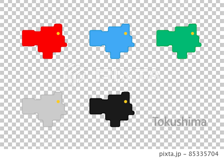 Design map _ Tokushima Prefecture-rounded corners Design map _ Tokushima Prefecture-rounded corners 85335704