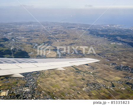 木更津上空～東京湾 空撮 / Kisarazu and Tokyo Bay, Japan 85335823