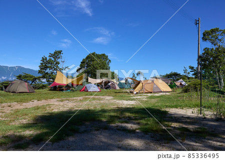 7月半ば(夏)・朝 陣馬形山キャンプ場 長野県上伊那郡中川村 7月半ば(夏)・朝 陣馬形山キャンプ場 長野県上伊那郡中川村 85336495