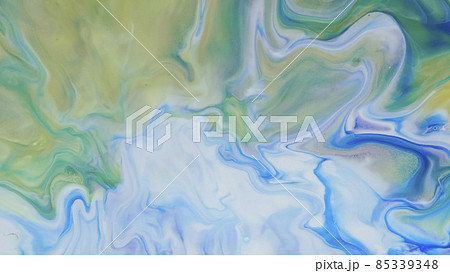 Blue stripes on a white background with gold flecks of yellow. Blue stripes on a white background with gold flecks of yellow. 85339348