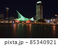 神戸の夜景　メリケンパーク 85340921