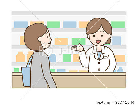 ドラッグストア　薬局　薬剤師　市販薬　OTC 85341644