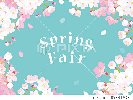 桜 スプリングフェアイメージイラスト 桜 スプリングフェアイメージイラスト 85341933