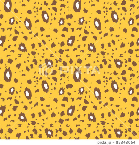 Abstract modern leopard seamless pattern. Animals trendy background. Color decorative vector stock illustration for print, card, postcard, fabric, textile. Modern ornament of stylized skin Abstract modern leopard seamless pattern. Animals trendy background. Color decorative vector stock illustration for print, card, postcard, fabric, textile. Modern ornament of stylized skin 85343064