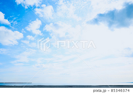 12月下旬の大洗サンビーチの空模様 12月下旬の大洗サンビーチの空模様 85346374
