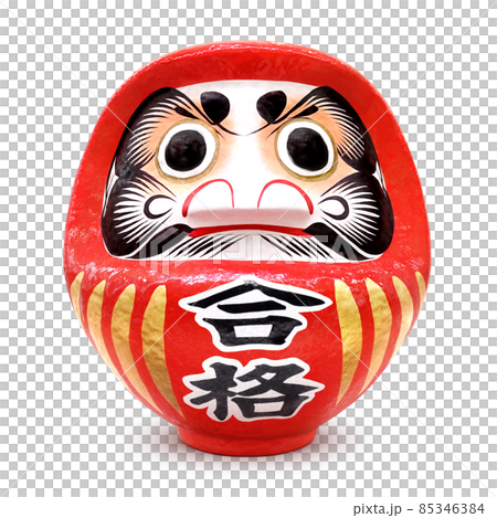 だるま イラスト リアル 合格のイラスト素材