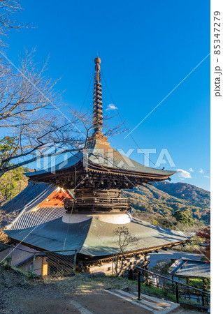 雨引観音　多宝塔 85347279