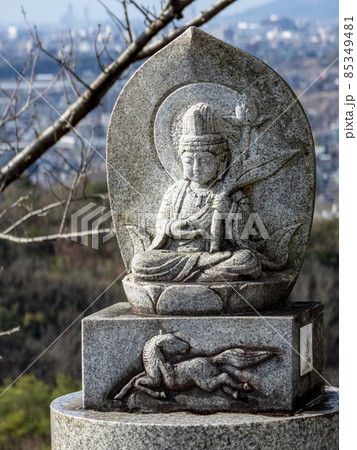 犬山寂光院の石像 85349481