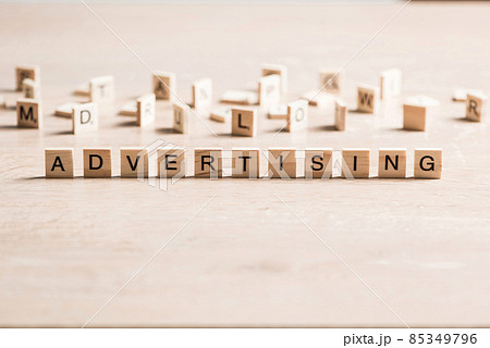business conceptual word of wooden elements with letters business conceptual word of wooden elements with letters 85349796