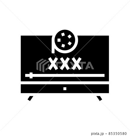 porno movie glyph icon vector illustration porno movie glyph icon vector illustration 85350580