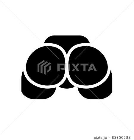 butt sex toy glyph icon vector illustration butt sex toy glyph icon vector illustration 85350588