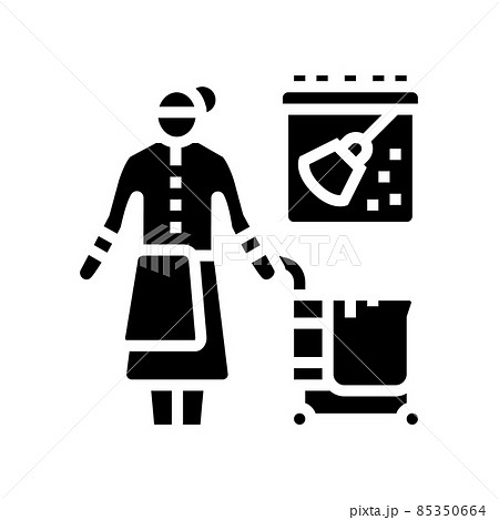 regular cleaning glyph icon vector illustration regular cleaning glyph icon vector illustration 85350664