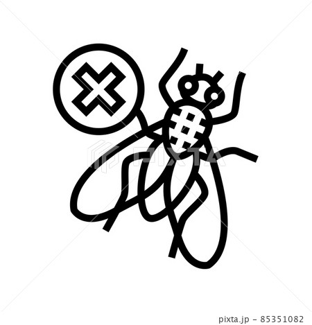 fly control line icon vector illustration fly control line icon vector illustration 85351082