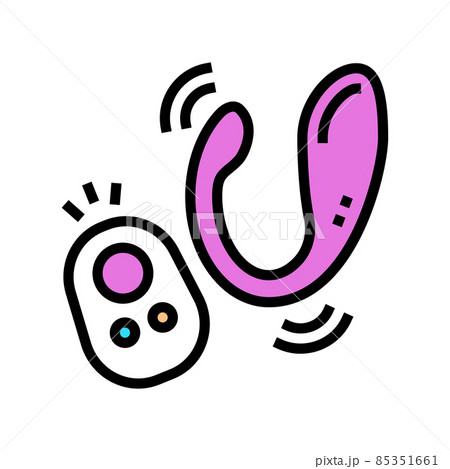 masturbation sex toy color icon vector illustration 85351661