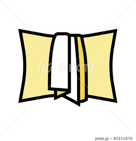 pillowcase silk color icon vector illustration pillowcase silk color icon vector illustration 85351670