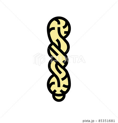 thread fiber silk color icon vector illustration thread fiber silk color icon vector illustration 85351681