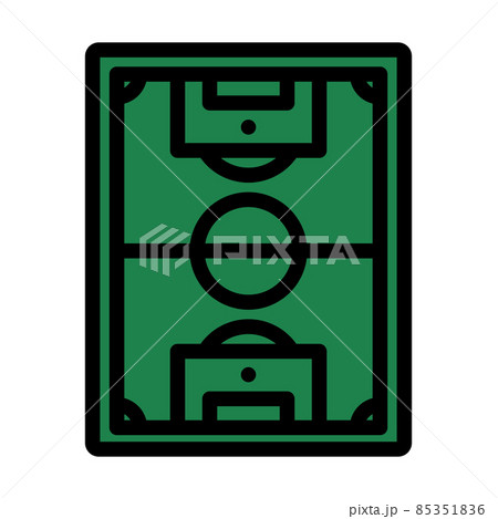 Icon Of Football Field 85351836