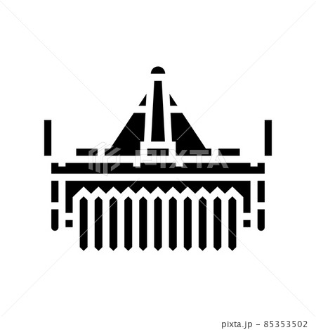 cultipacker farm equipment glyph icon vector illustration cultipacker farm equipment glyph icon vector illustration 85353502