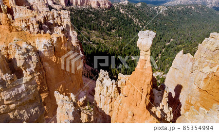 Magical landscape from zion national park Utah US 85354994