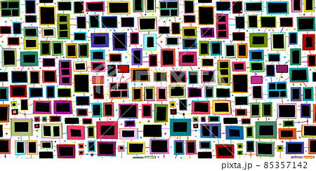 Abstract photo frame templates. Seamless pattern background for your design 85357142