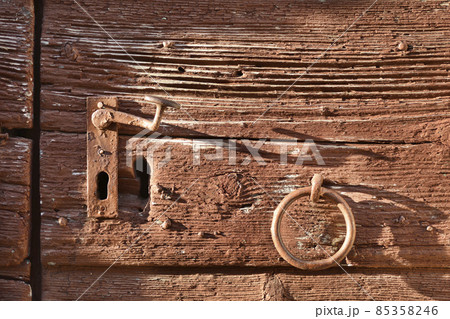 Old door detail 85358246