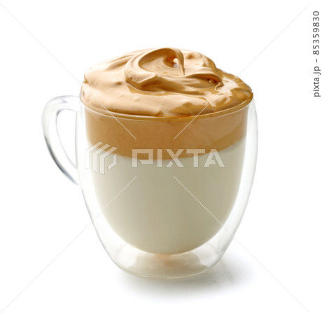 cup of Dalgona coffee cup of Dalgona coffee 85359830