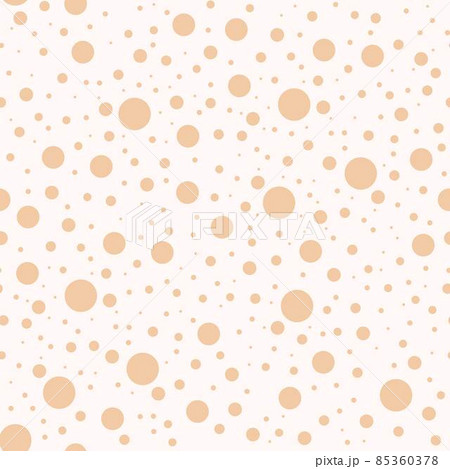 Tender hygge polka dot in random order seamless pattern vector illustration, decorative texture of round circles in random order, simple repeat ornament Tender hygge polka dot in random order seamless pattern vector illustration, decorative texture of round circles in random order, simple repeat ornament 85360378