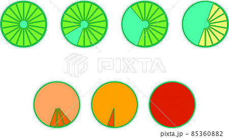 円のパワーゲージ 85360882