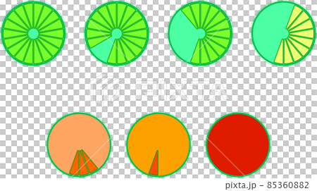 円のパワーゲージ 85360882