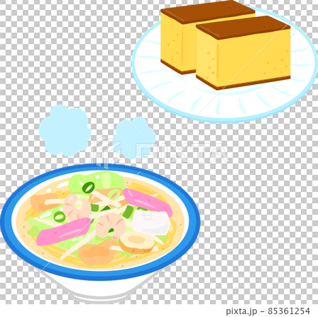 長崎ちゃんぽんとカステラ 85361254