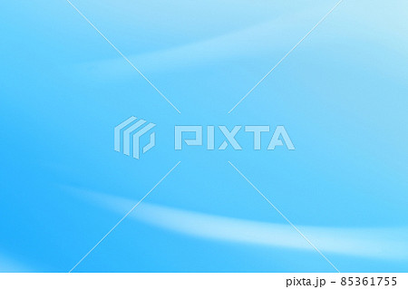 青色系抽象的背景 ゆるやかな流れ・曲線 グラデーション 青色系抽象的背景 ゆるやかな流れ・曲線 グラデーション 85361755