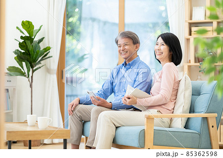 ミドル夫婦 団欒 ミドル夫婦 団欒 85362598