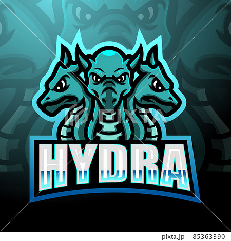 Hydra mascot esport logo design 85363390