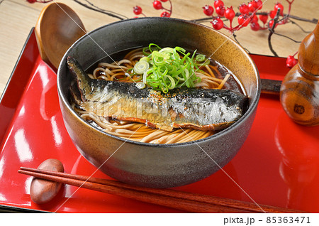 にしんそば、にしん蕎麦、ニシンそば、ニシン蕎麦、鰊そば、鰊蕎麦、年越しソバ、年越しそば。年越し蕎麦。 85363471