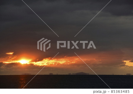 日の出の風景 日の出の風景 85363485